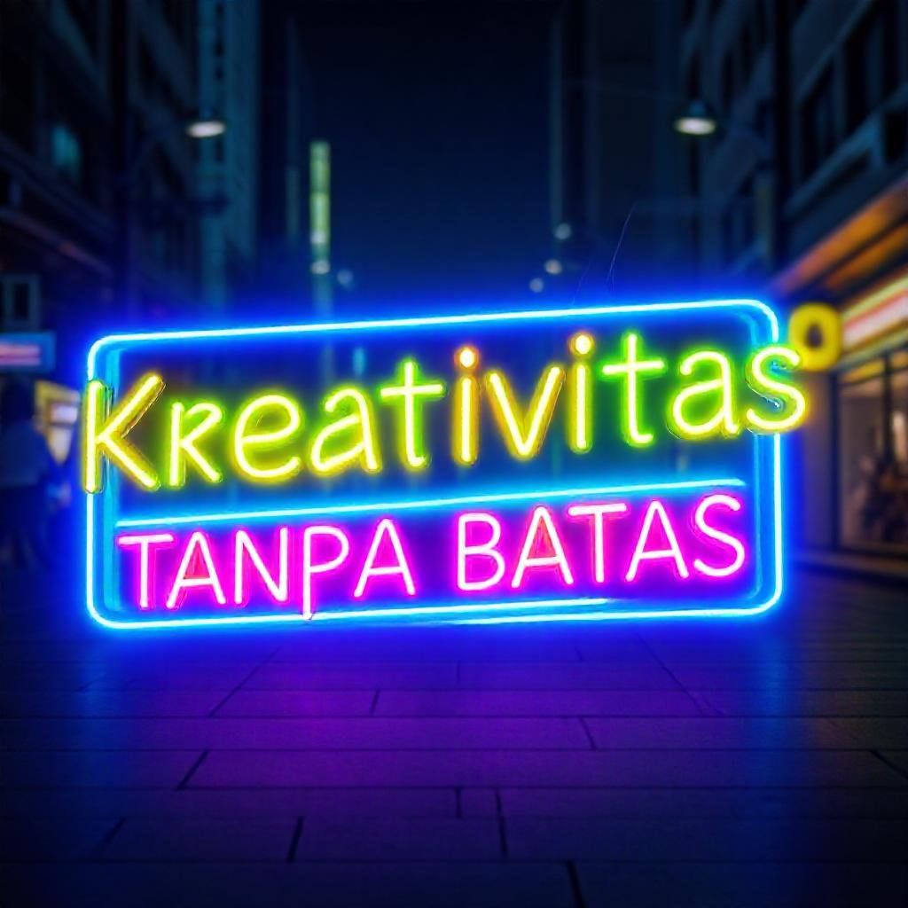 Kreativitas Tanpa Batas dengan Neon Box